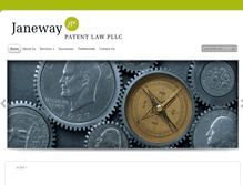 Tablet Screenshot of janewaypatentlaw.com